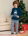 Family Matching Alphabet Christmas Parent-child Pajamas