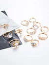 Vintage Various Styles 12pieces Rings