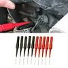 10pcs Insulation Piercing Needle Sensitive Multimeter Test Probe for Banana Plug
