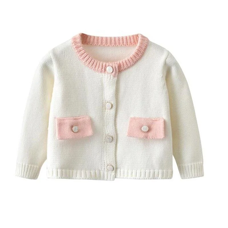 Autumn Winter Baby Girls Clothes Baby Knitted Romper Cotton Baby Girl Romper Cardigan Newborn Baby Clothes For Girls Jumpsuit