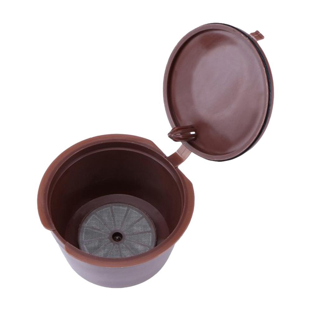 

Plastic Coffee Filters Refillable Reusable Capsule Cup for Dolce Gusto, 501 Original