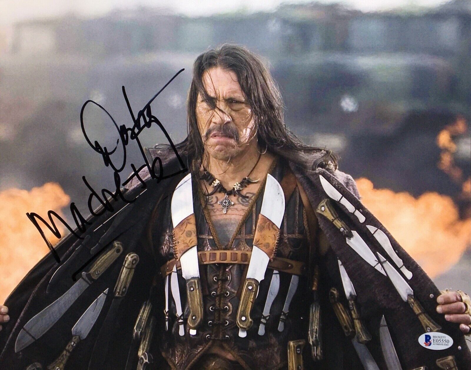 Danny Trejo Signed 11x14 Photo Poster painting Machete