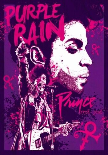 PRINCE POSTER - PURPLE RAIN 2 - Photo Poster painting QUALITY INSERT -  POST