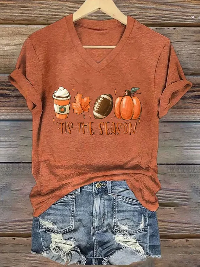 Women's Tis The Season Print T-Shirt 