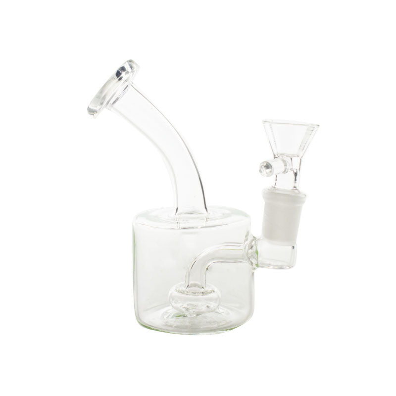Bent Type Glass Water Pipe Small Oil Rigs Small Bong