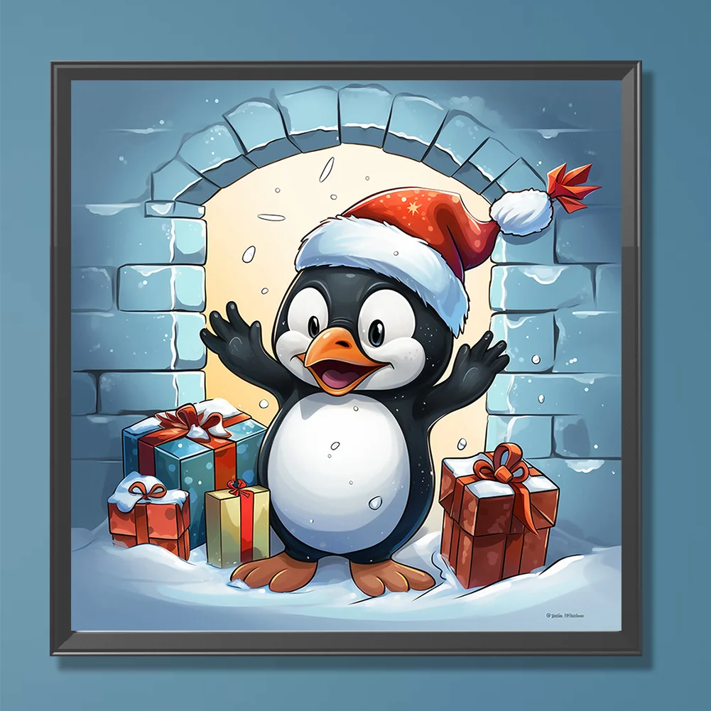 DIY Paint By Number 40*40cm - Penguin