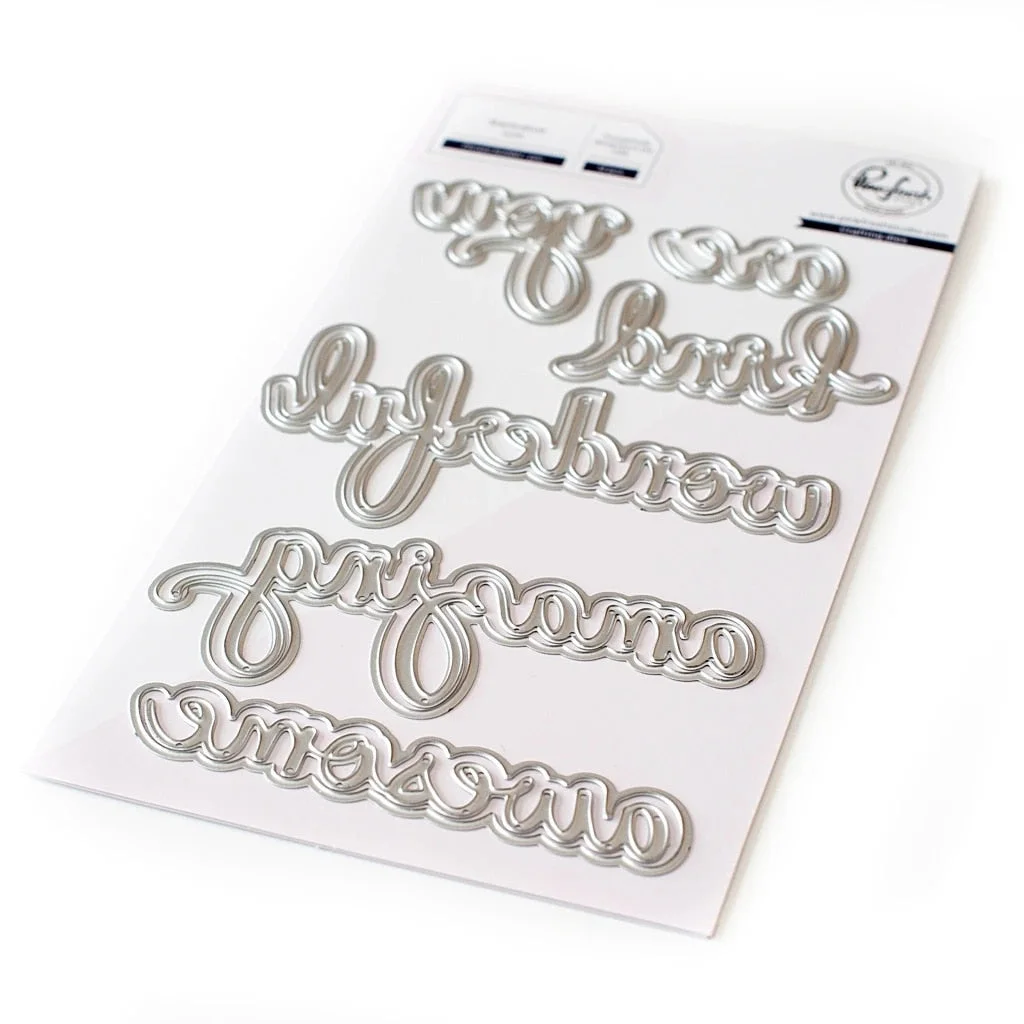 Metal Cutting Dies long Rectangular strip background card Scrapbooking Stencil Cut Die For DIY Card Crafts Handmade