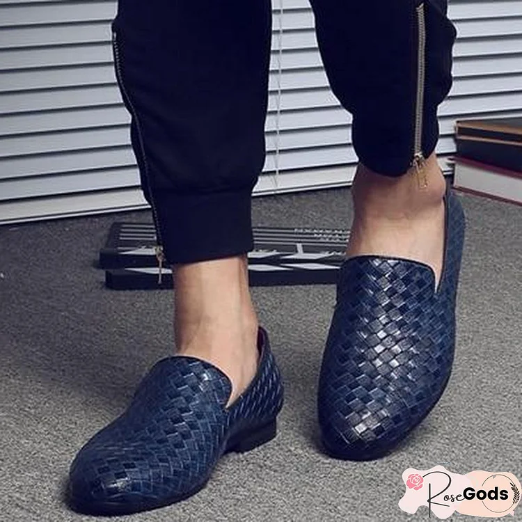 Men Leather Casual Driving Loafers Italian Oxfords Shoes