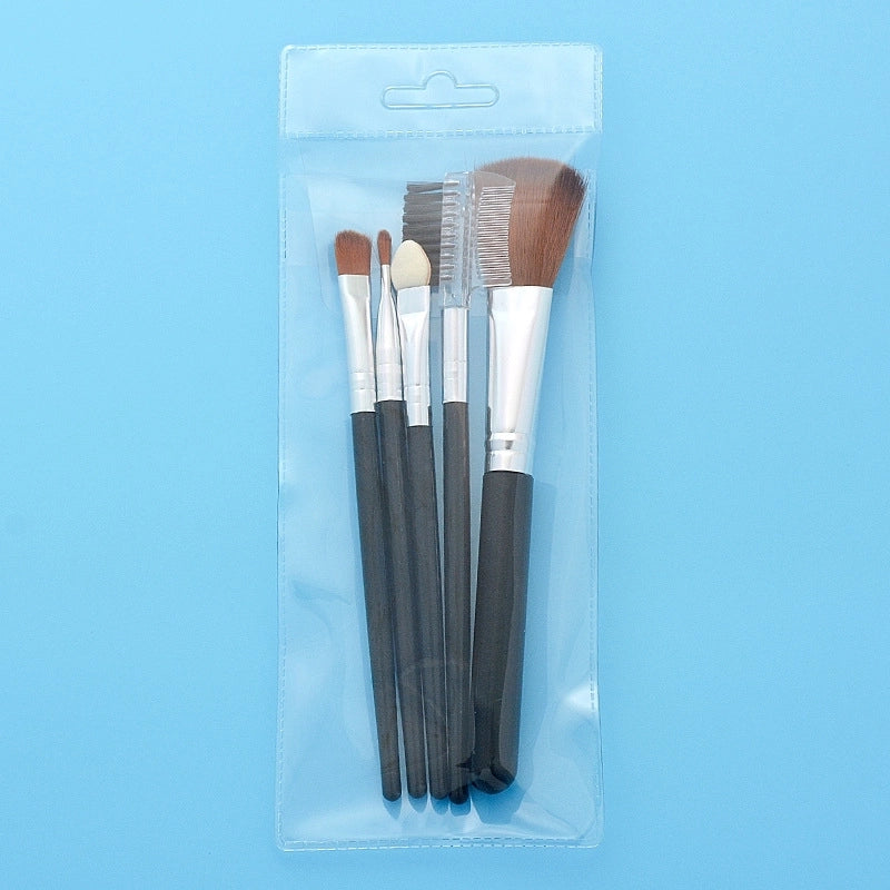 Fashion Artificial Fiber Plastic Plastic Handle Makeup Brushes 1 Set