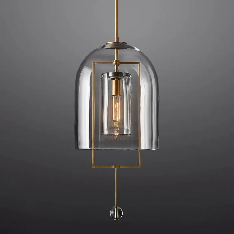 Fulcrum Glass Grand Pendant Light 15" Vjlight