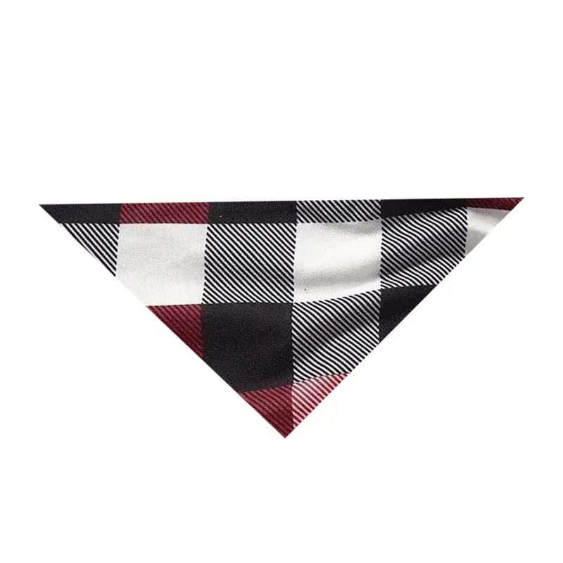 Cute Cartoon Pattern and "Merry Whatever" Slogan Printed Contrast Black Top Red&Black&White Plaid Pants Family Matching Pajamas