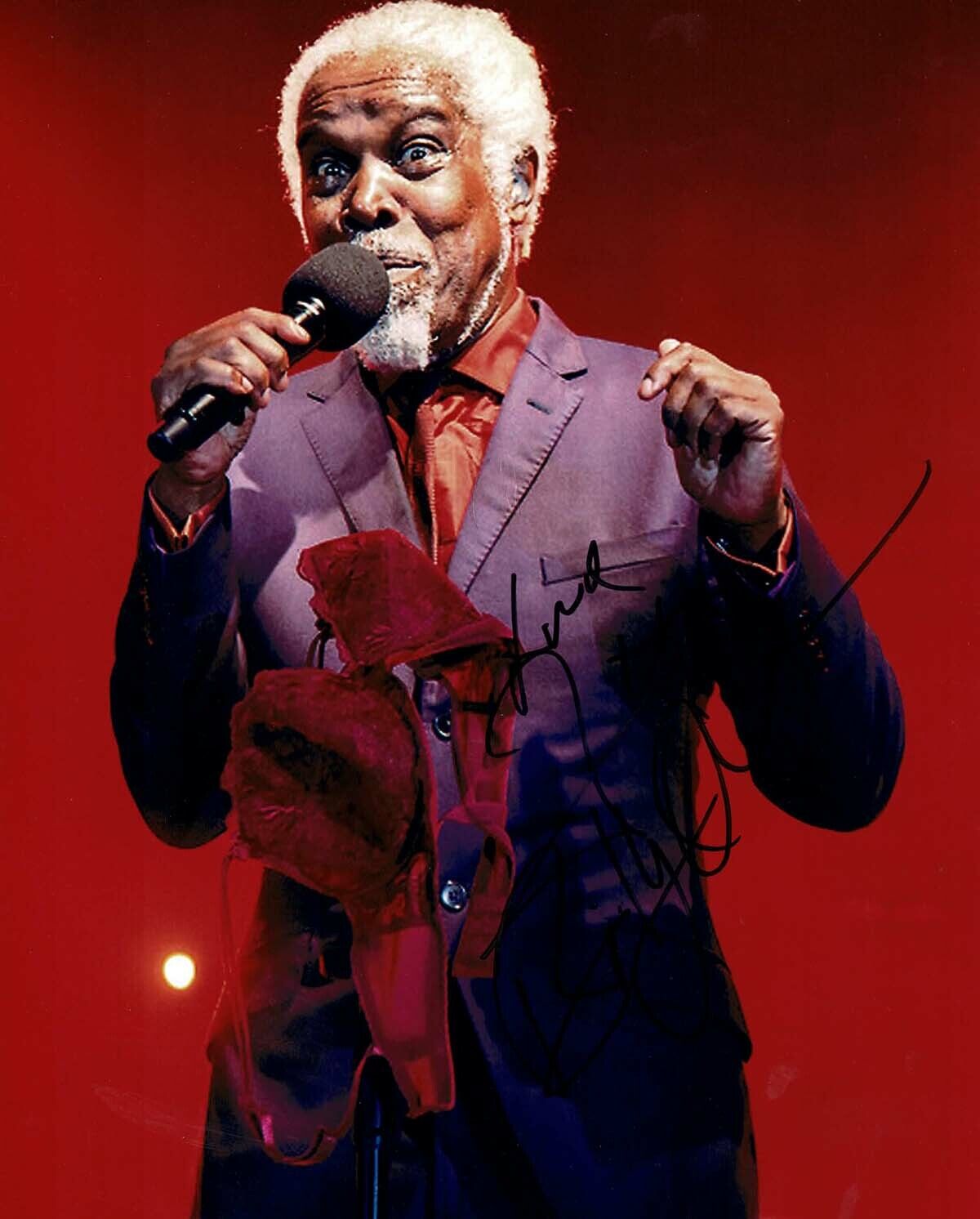 Billy OCEAN SIGNED Autograph 10x8 Photo Poster painting AFTAL COA R&B Singer Songwriter