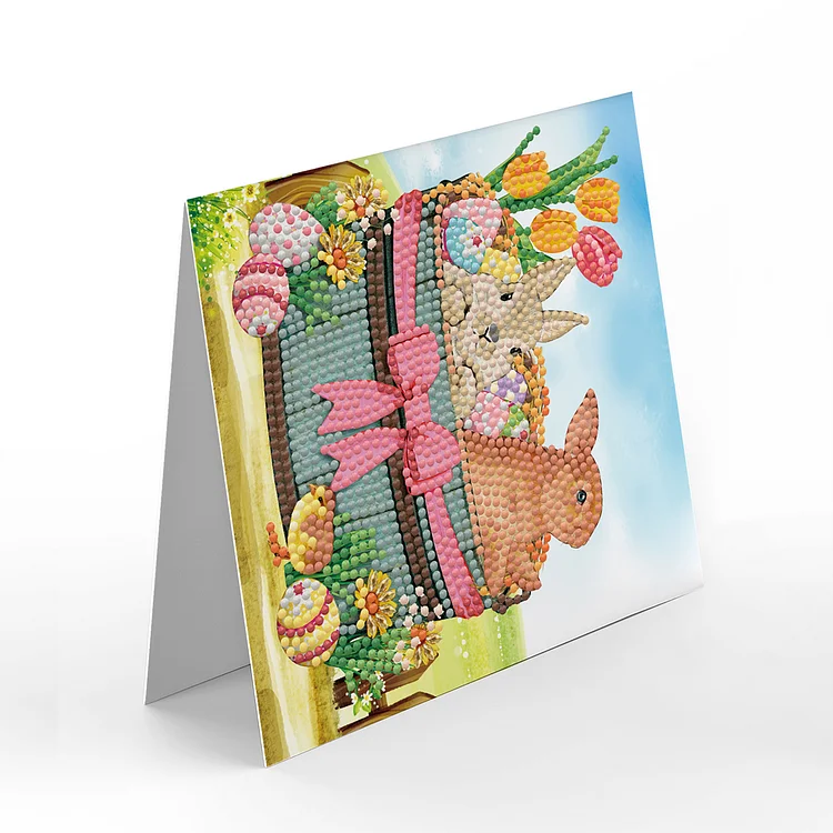 Diamond Painting Greeting Cards Cartoon Christmas Birthday Postcards 5D DIY  Kids Festival Embroidery Greet Cards Gift