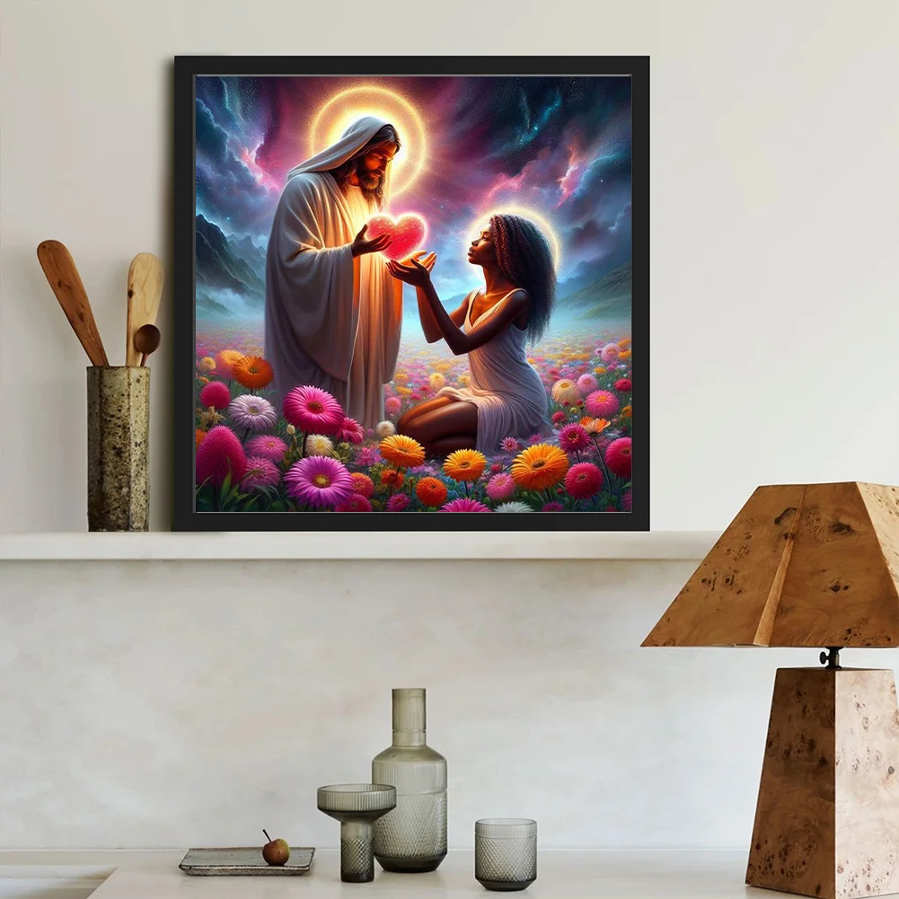 Diamond Painting - Full Round Drill - Jesus(Canvas|40*40cm)