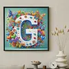 Butterfly Flower G 5D Partial Drill DIY Diamond Painting Kit 30*30cm