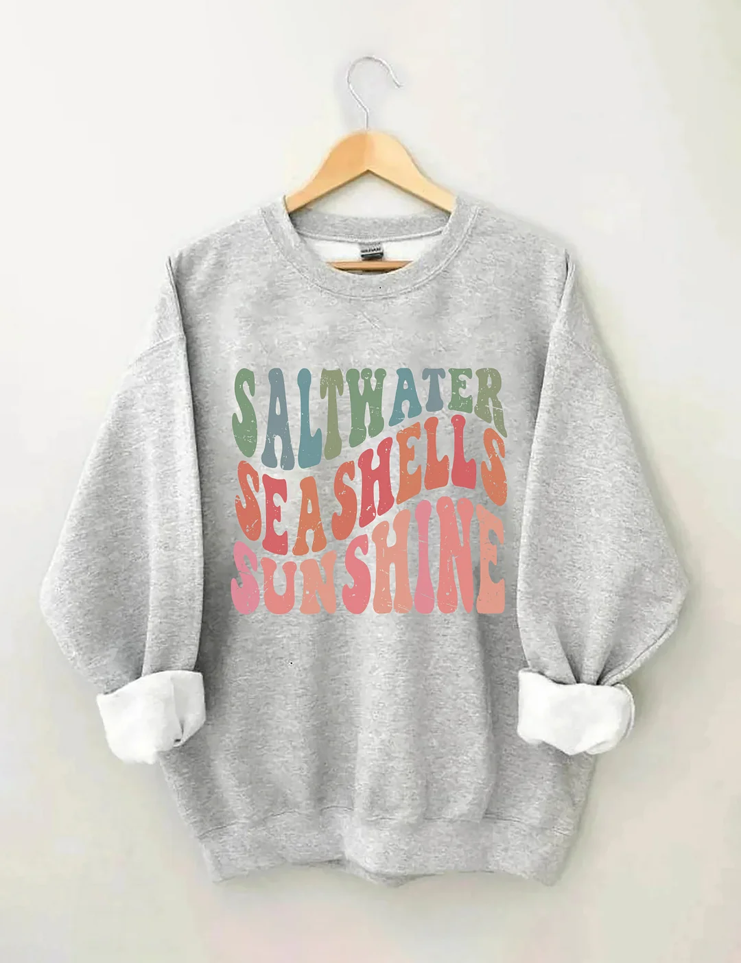 Saltwater Seashells Sunshine Sweatshirt