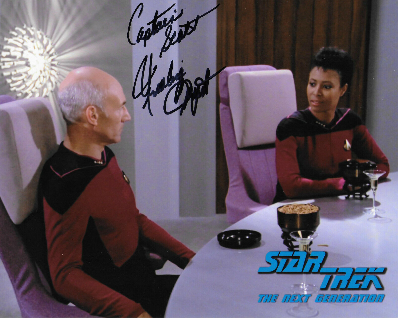 Ursaline Bryant Star Trek Original Autographed 8X10 Photo Poster painting #3