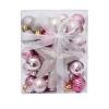 30PCS New Year Christmas's Tree 3/11CM Decor Balls Set