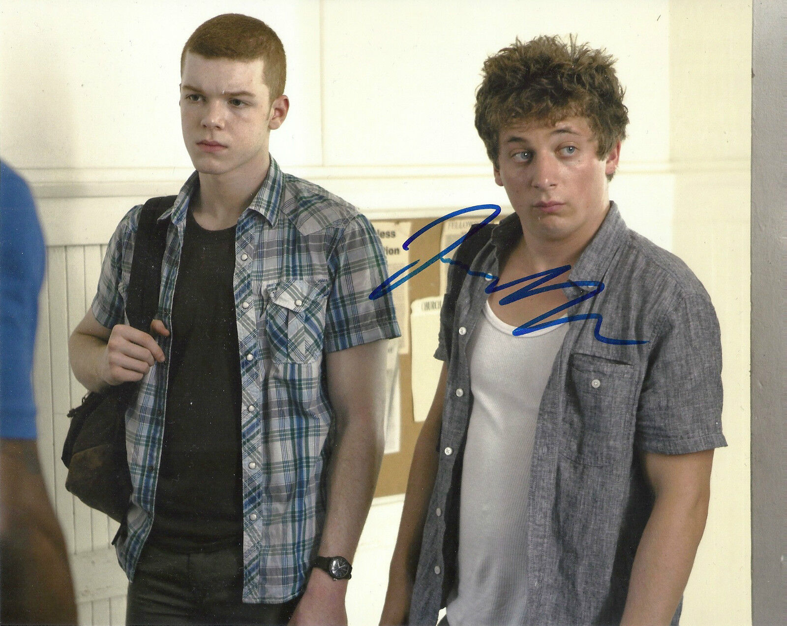 JEREMY ALLEN WHITE 'SHAMELESS' LIP GALLAGHER SIGNED 8X10 PICTURE *COA 4