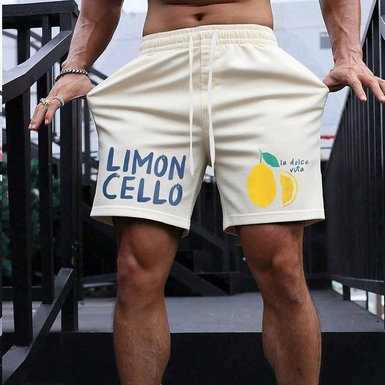 Limon Cello Printed Men's Shorts