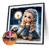Diamond Painting-5D Full Round Drill Childhood(40*40 CM)