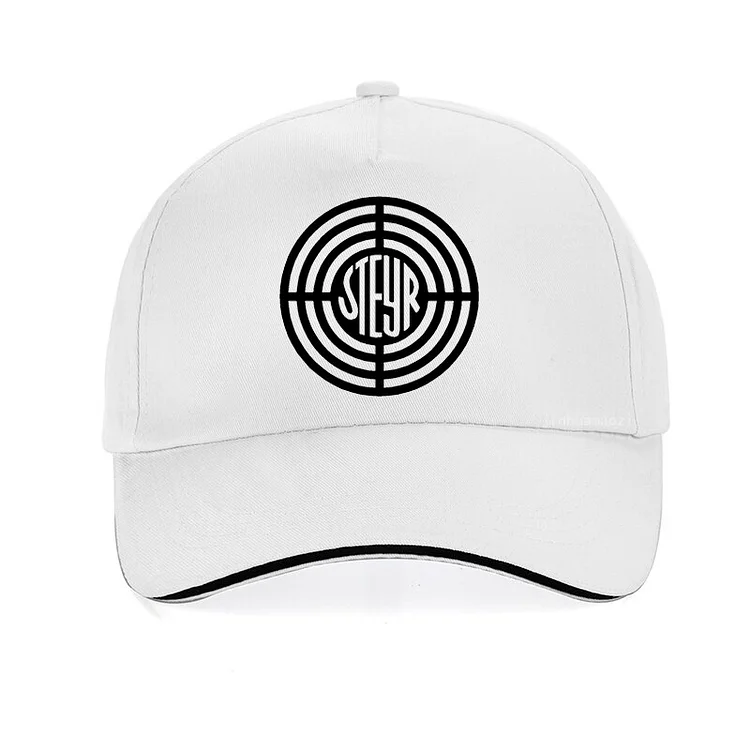 Steyr Logo baseball cap man summer outdoor hunting hat unisex adjustable Trucker Snapback hats Bone