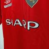 1999/2000 Retro Manchester United Home Football Shirt 1:1 Thai Quality love fball