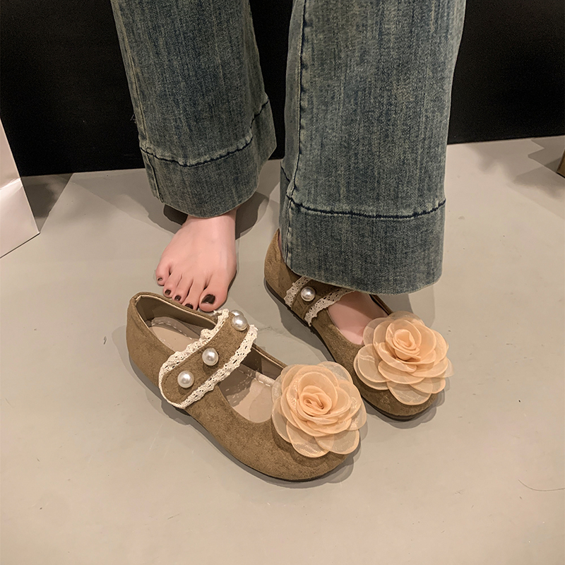 2025 summer new style, small fragrance, flat bottom, evening breeze, gentle, suitable for dresses, commuting shoes
