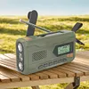 Portable DAB FM Radio with Flashlight BT Speaker Rechargeable Emergency Radio