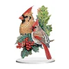 DIY Christmas Bird Santa Diamond Painting Ornaments