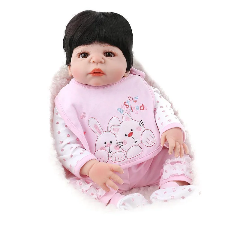  22"Kleine Charleigh Lebensechtes Baby Mädchen - RSDP-Rebornbabypuppen-Rebornbabypuppen.de