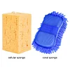 Car Wash Glove Honeycomb Coral Car Thick Sponge Block Car Care Detailing Brushes