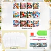 (US Only)12PCS DIY Xmas Pattern Rhinestone Diamond Art Mosaic Postcards for Celebrations