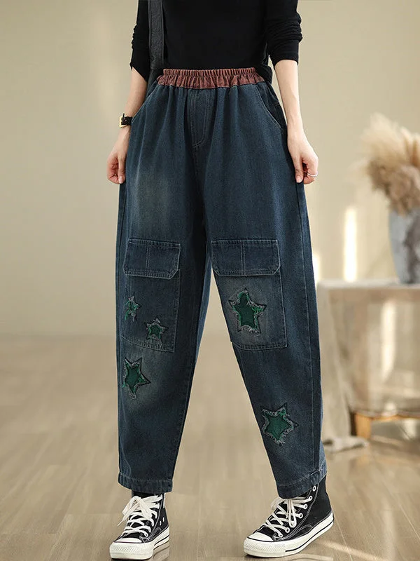 Women Half Sleeve V-neck Solid Color Dress