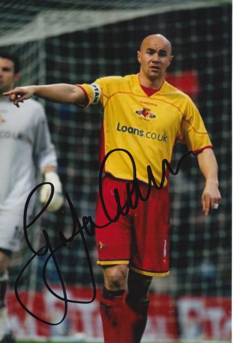 WATFORD HAND SIGNED GAVIN MAHON 6X4 Photo Poster painting.