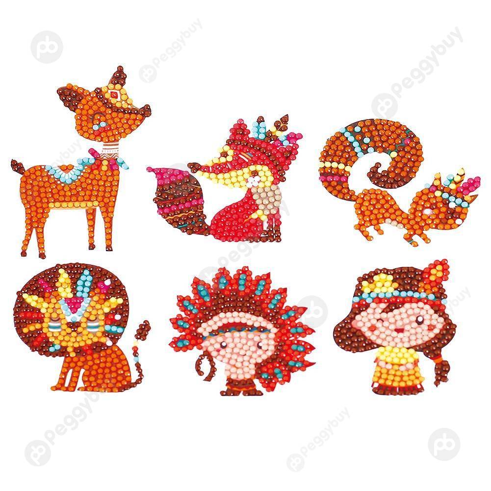 

Animal-DIY Creative Diamond Sticker, 501 Original