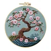 4 Set Bloom Tree Series- Embroidery Kits