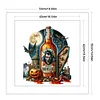 Halloween Magic Drinks-14CT Stamped Cross Stitch 50*50cm/19.69*19.69in