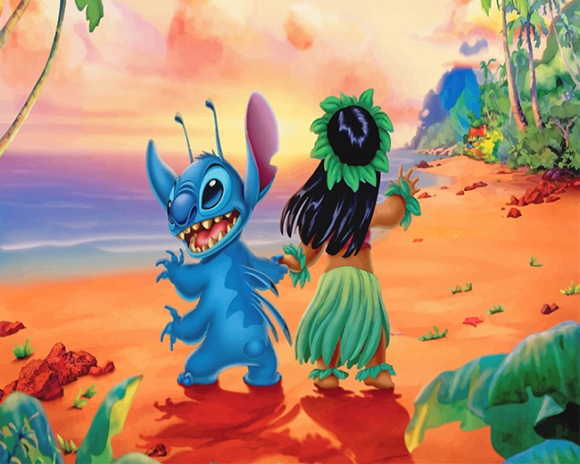 

Lilo And Stitch – Paint By Numbers - 40*50CM, 501 Original