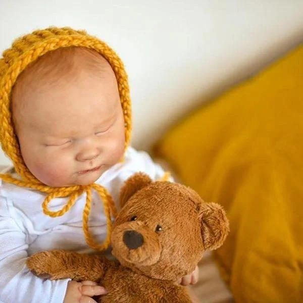 19'' Handmade Maizonet Asleep Realistic Reborn Baby Doll Boy - Reborn Shoppe