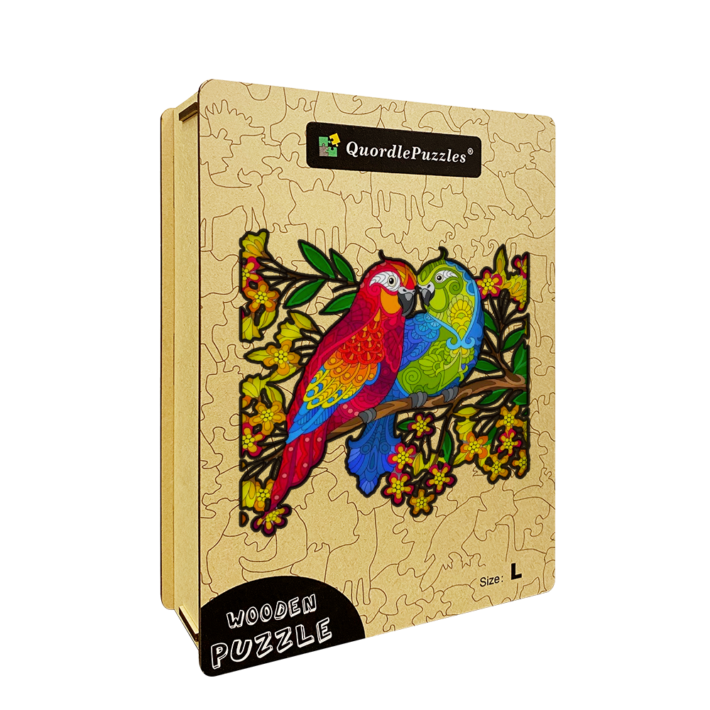 Colorful Parrot Jigsaw Wooden Jigsaw Puzzles