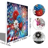 (Pre-Framed)Memorial day-Special Shape Diamond Painting Kit(25x25cm)
