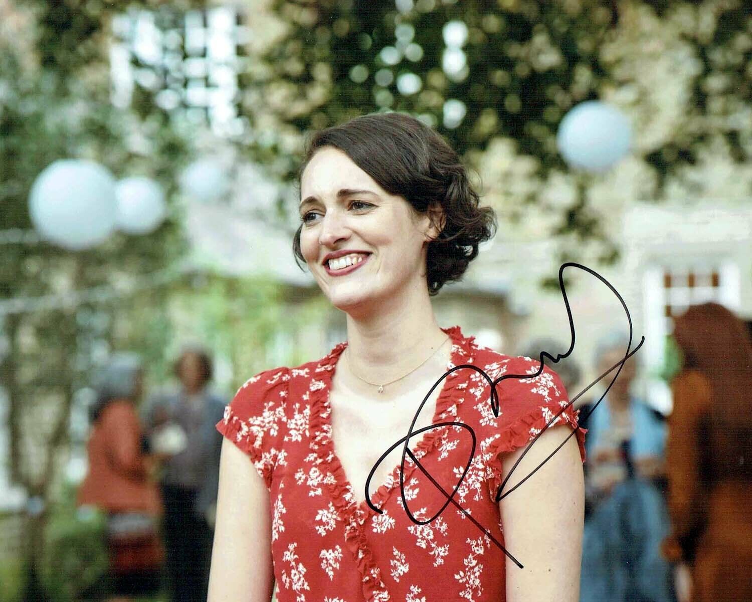 Phoebe WALLER-BRIDGE SIGNED Photo Poster painting AFTAL COA Fleabag Killing Eve Actress