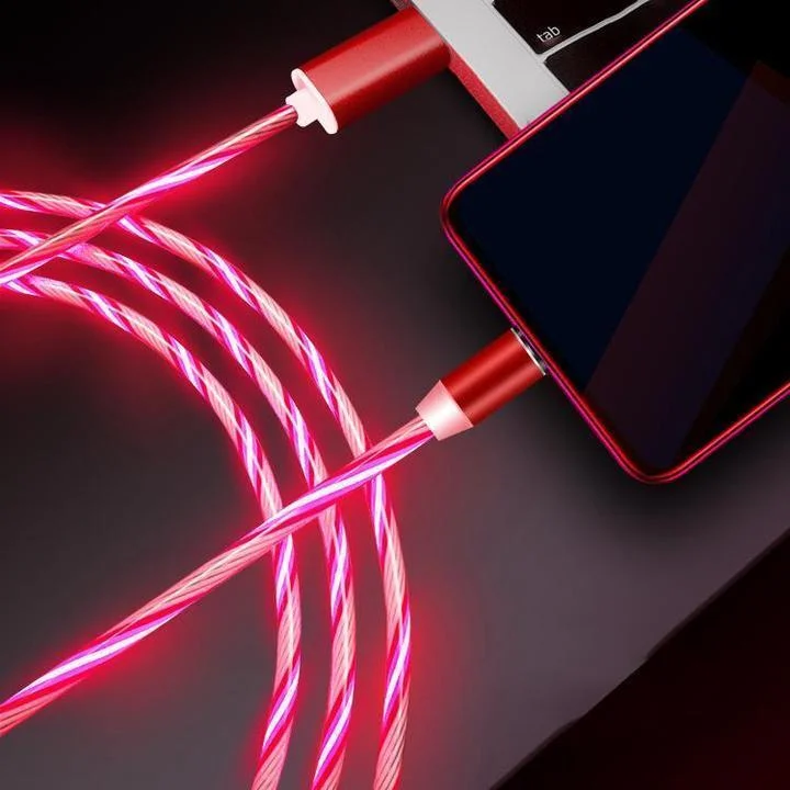 Glowing Magnetic Charging Cable