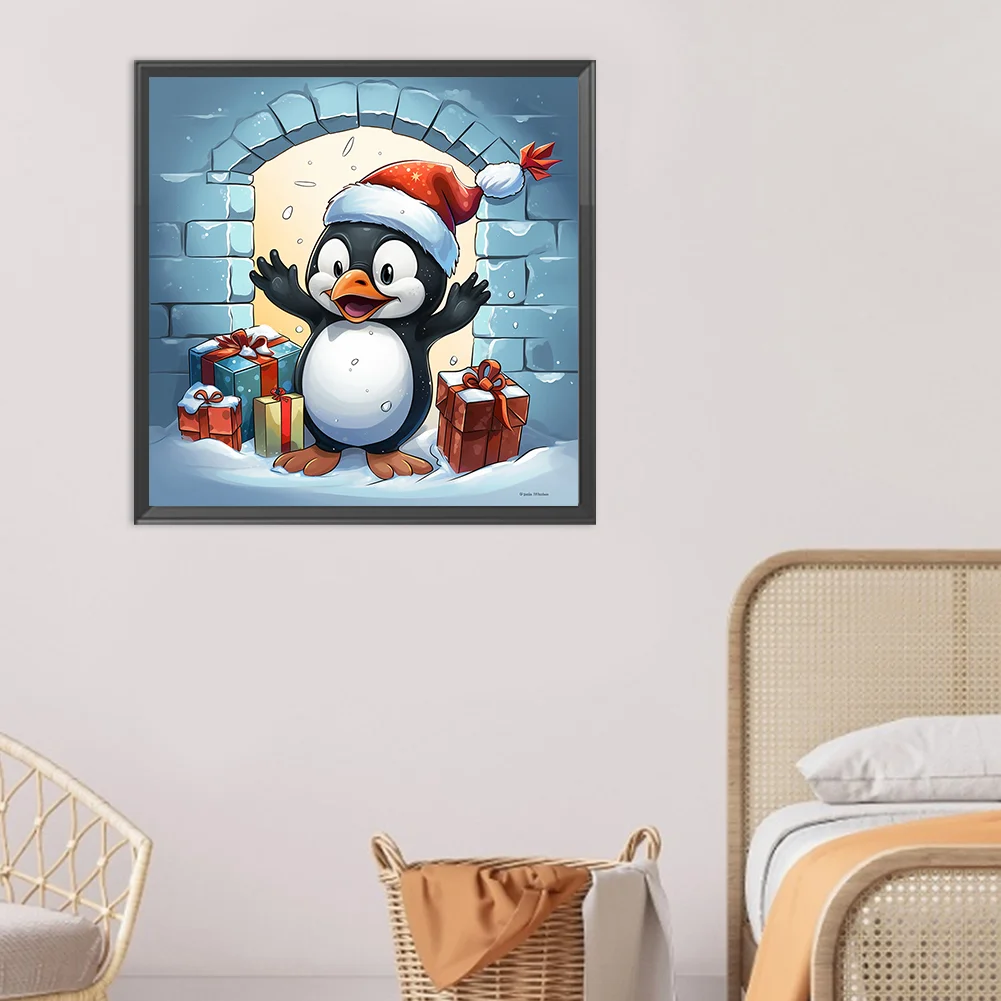 DIY Paint By Number 40*40cm - Penguin