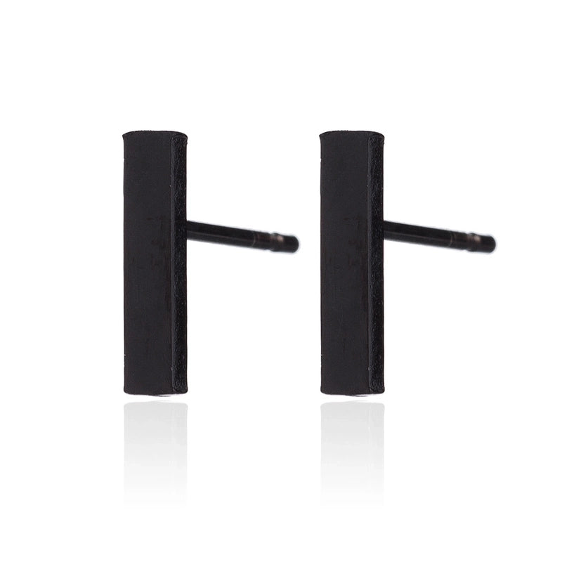 Minimalist Geometric 304 Stainless Steel No Inlaid 18K Gold Plated Ear Studs