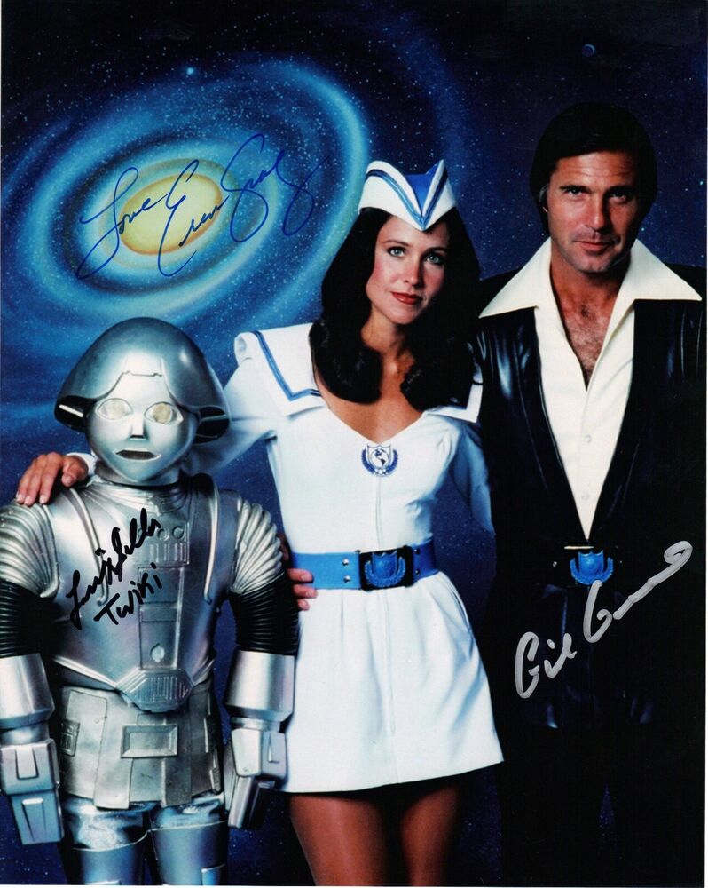 Buck Rogers cast of 3  Original Autographed 8X10 Photo Poster painting At Hollywoodshow