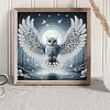 Diamond Painting-DIY Crystal Rhinestone Owl