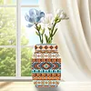 (US Local)Mandala Acrylic Double Sided Special Shape Diamond Painting Vase for Home