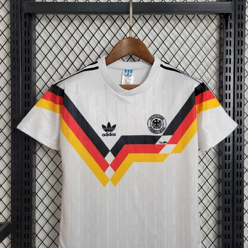 1992 Retro Kids Size Germany Home Soccer Jersey